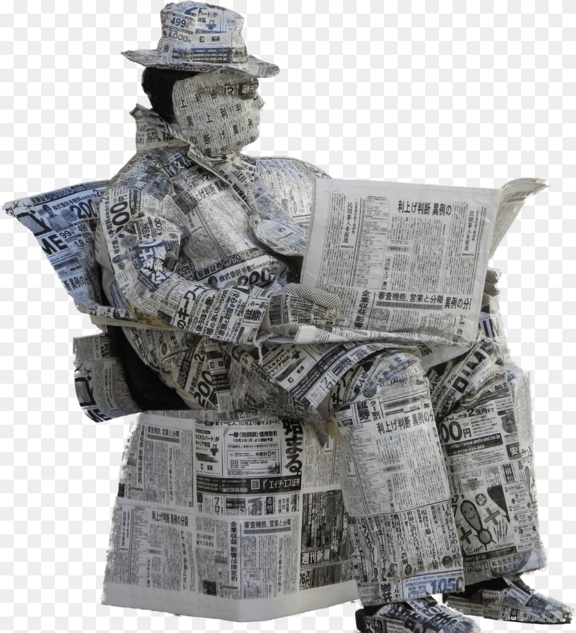 Fun, Newspaper, Text, Adult, Female PNG