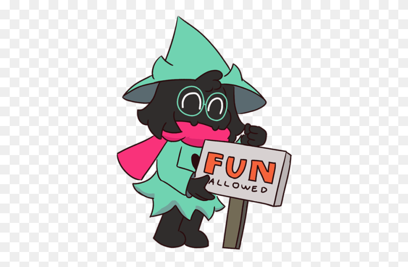 364x491 Fun Allowed Cartoon Fictional Character Illustration Ralsei Fun Allowed, Graphics, Clothing HD PNG Download