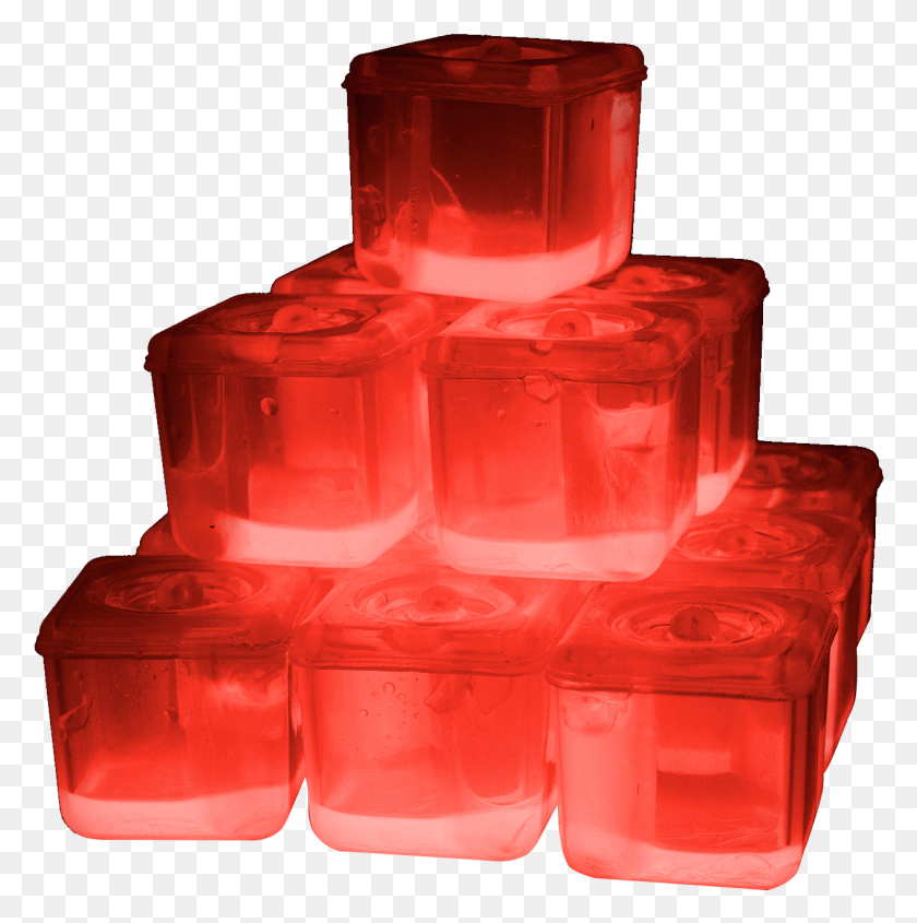 1265x1274 Fun Central P910 Glow In The Darking Ice Cubes Plastic, Jelly, Food, Outdoors HD PNG Download