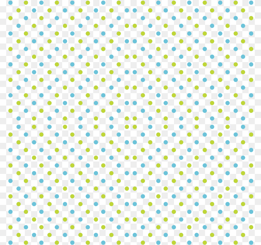 791x789 Fun Flowers Blue Green Polka Dots Giftwrap Polka Dot, Pattern, Polka Dot PNG