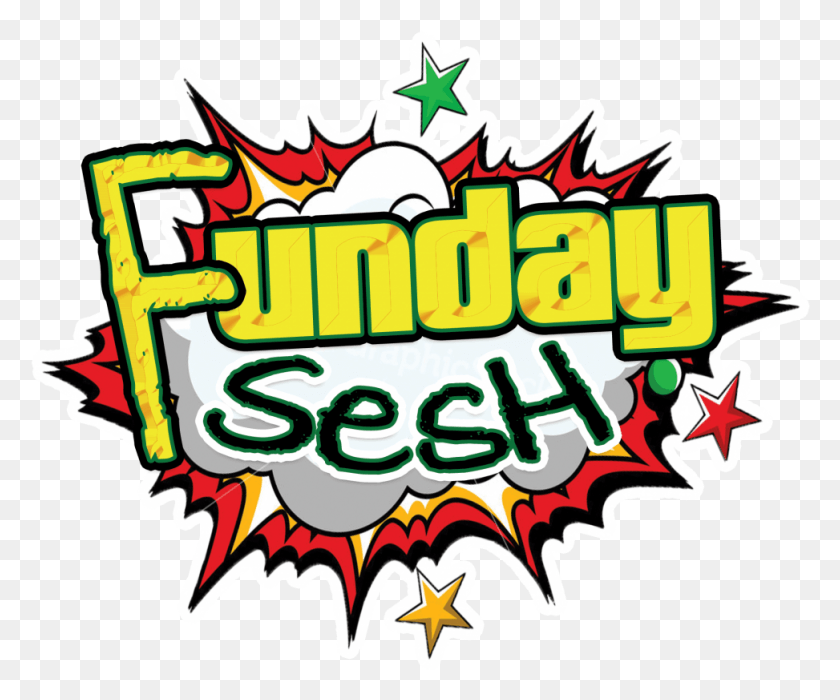 973x799 Funday Sesh, Label, Text, Symbol HD PNG Download