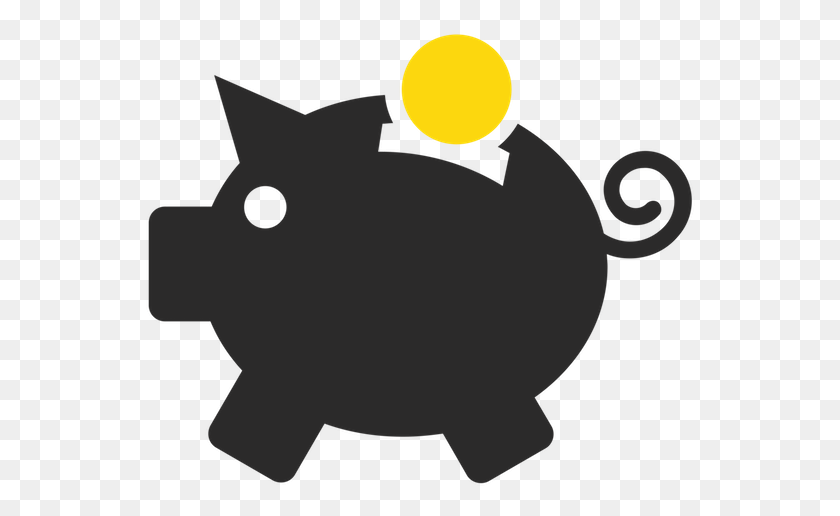 550x456 Fundraising Opportunities, Piggy Bank, Pac Man HD PNG Download
