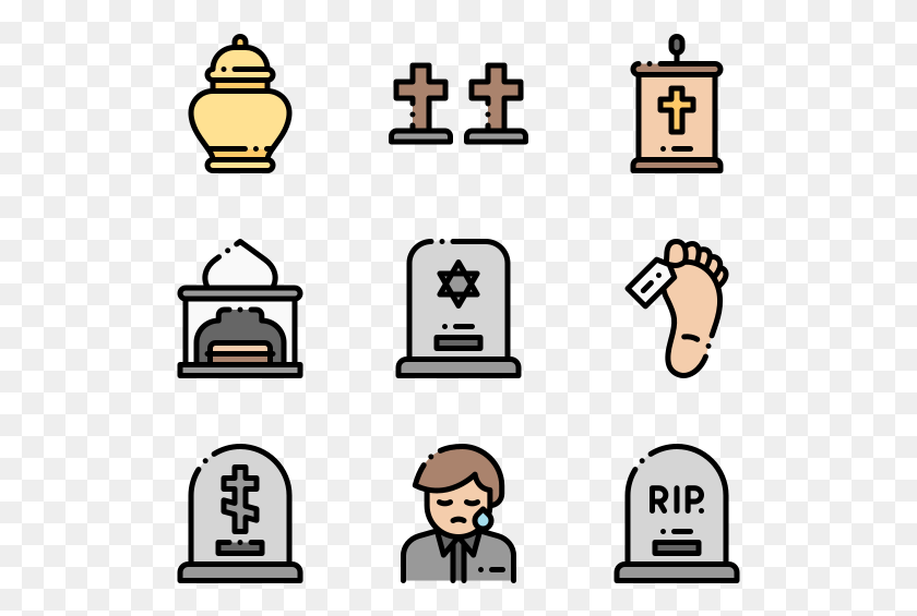 517x505 Funeral Archeology History Icon, Text, Number, Symbol HD PNG Download