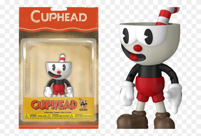 686x510 Funko Cuphead Action Figures Are Now Available Funko Cuphead Action Figures, Toy, Robot, Figurine HD PNG Download