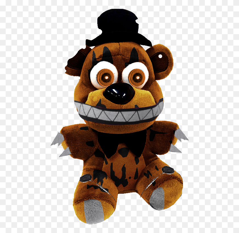 490x758 Funko Five Nights At Freddy39s Nightmare Freddy Plush, Mascot, Toy, Grass HD PNG Download