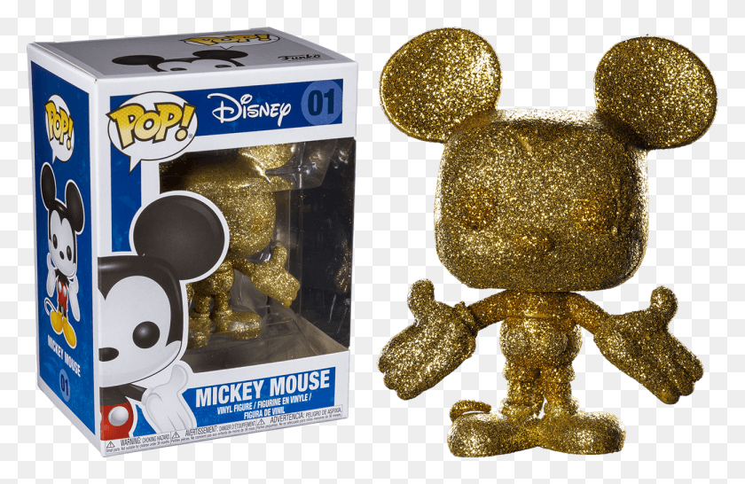 1300x810 Funko Pop Disney Mickey Mouse, Gold, Treasure HD PNG Download