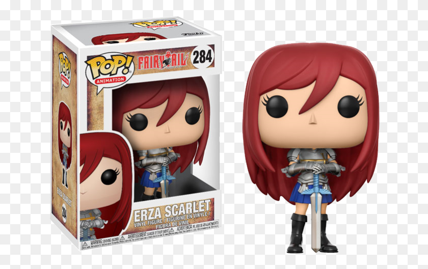 650x468 Funko Pop Fairy Tail Erza, Doll, Toy, Figurine HD PNG Download