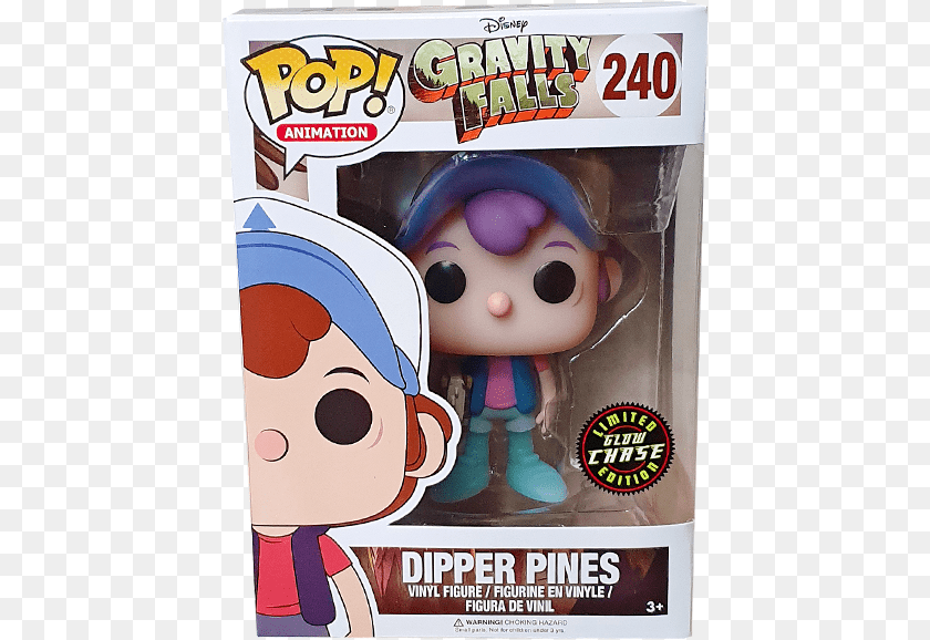 440x578 Funko Pop Gravity Falls Dipper Chase, Baby, Person, Toy, Doll Clipart PNG