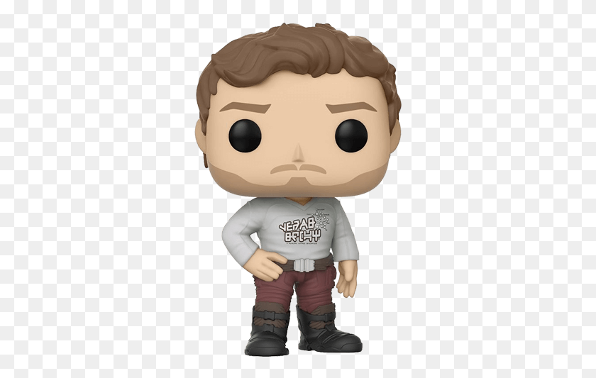293x473 Funko Pop Guardians Of The Galaxy 2 Star Lord With Mr Rogers Funko Pop, Person, Human, Toy HD PNG Download