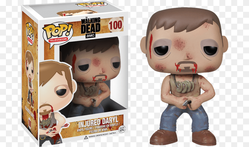 700x496 Funko Pop Injured Daryl, Baby, Person, Face, Head Transparent PNG