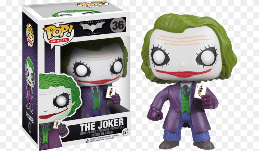 700x488 Funko Pop Joker Dark Knight, Figurine, Baby, Person, Face Sticker PNG