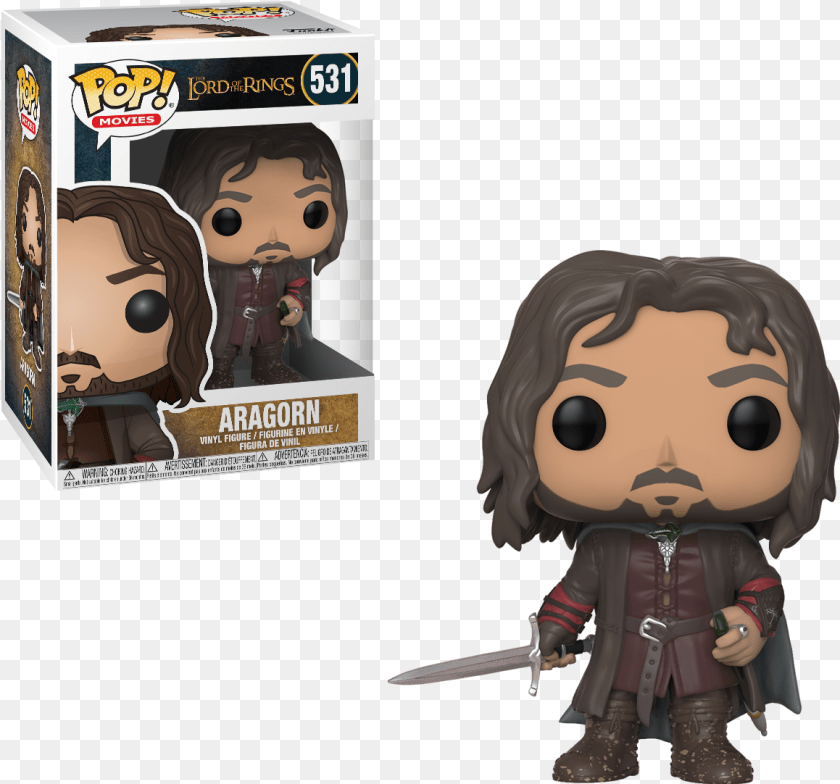 1159x1082 Funko Pop Lord Of The Rings Funko Pop Aragorn, Weapon, Sword, Person, Baby Clipart PNG