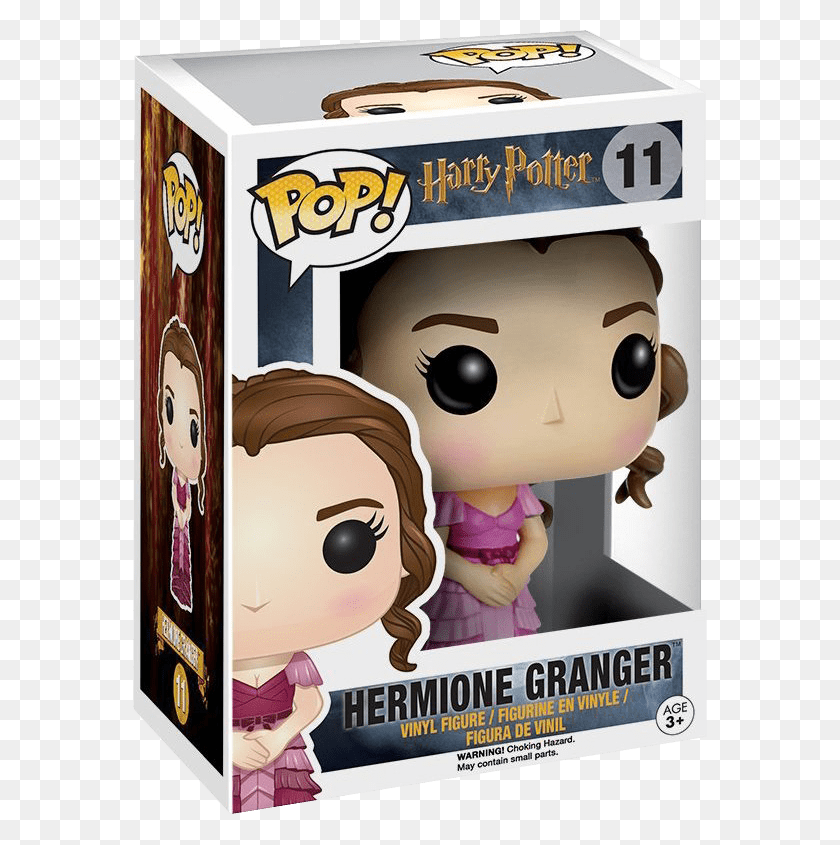574x785 Funko Pop Movies Harry Potter Hermione Granger Yule Figurine Pop Harry Potter Dobby, Poster, Advertisement, Flyer HD PNG Download