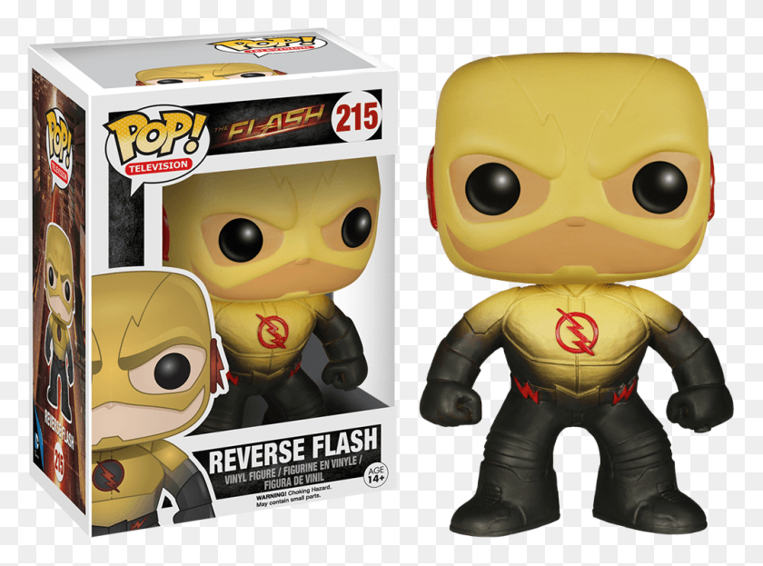 1000x723 Funko Pop Reverse Flash, Toy, Text, Figurine HD PNG Download
