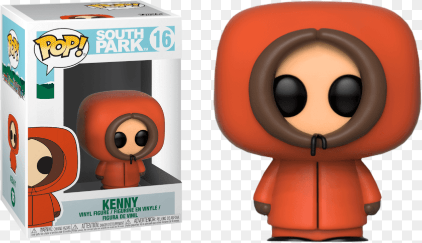 Funko Pop South Park Kenny, Toy, Cushion, Home Decor Clipart PNG
