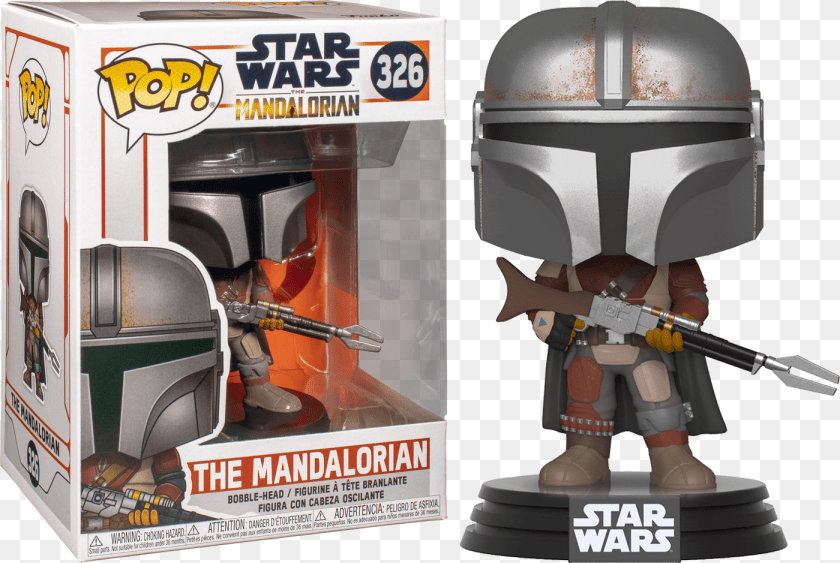 Funko Pop Star Wars Mandalorian, Helmet, Baby, Person, Clothing Clipart PNG