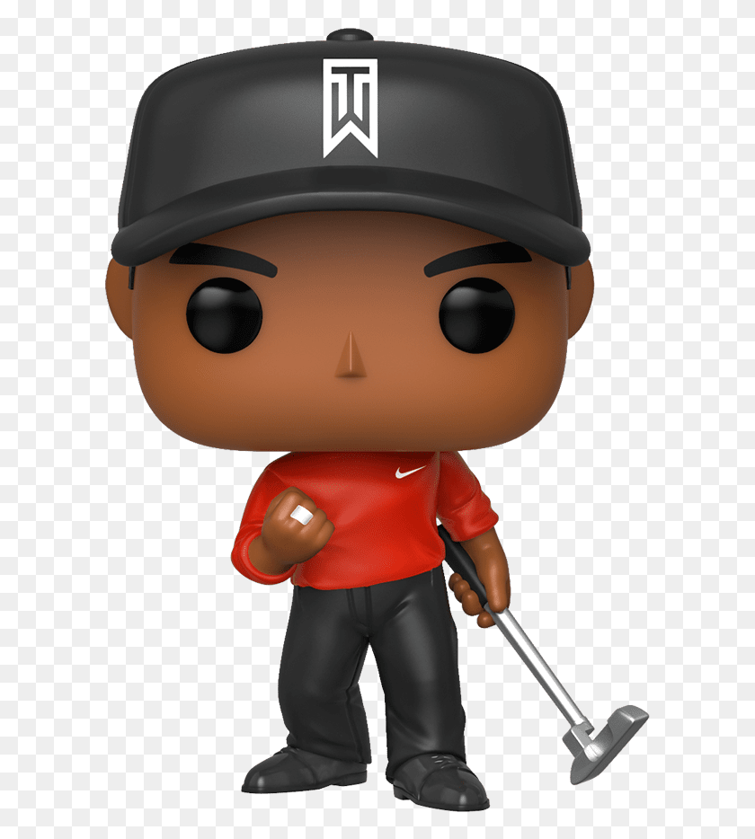 607x874 Funko Pop Tiger Woods, Toy, Helmet, Clothing HD PNG Download