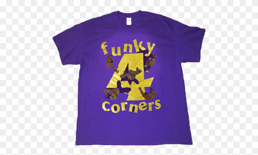 501x443 Funky 4 Corners Of Omega Psi Phi Fraternity Inc Stooges Raw Power Tshirt, Clothing, Apparel, T-shirt HD PNG Download
