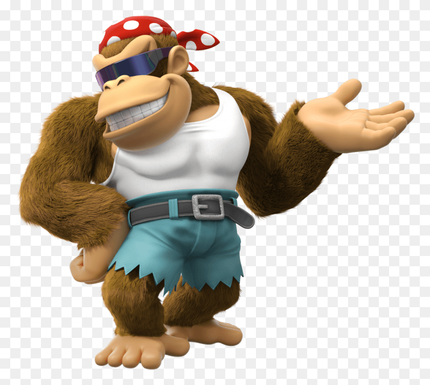 1200x1065 Funky Kong, Toy, Figurine, Person HD PNG Download