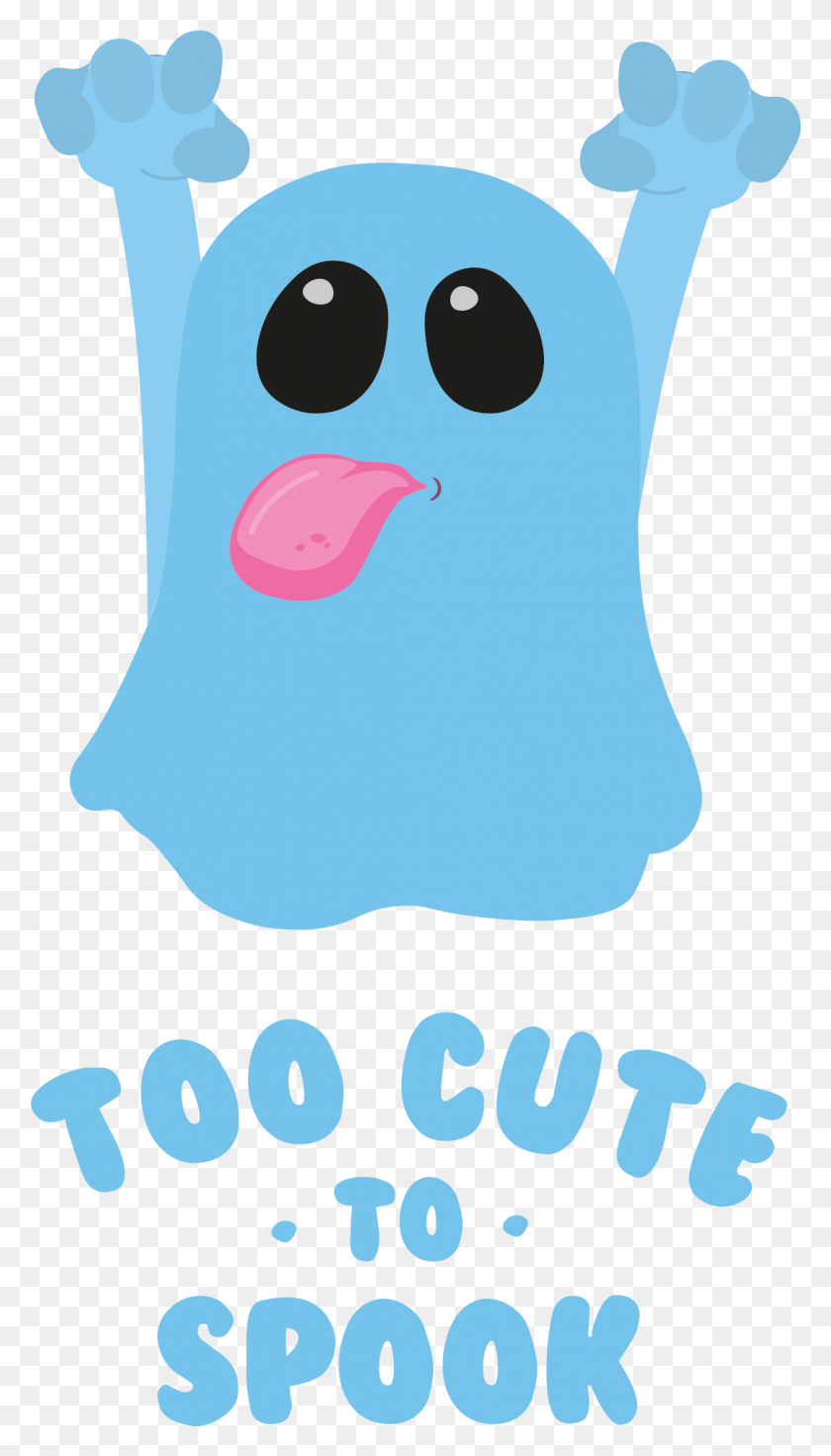 1077x1949 Funny And Cute Ghost Graphic For Halloween Cartoon, Mouth, Lip, Poster Descargar Hd Png