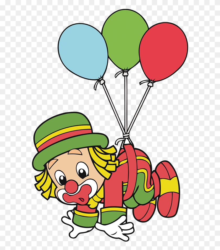 602x894 Funny Baby Clown Images Are Free To Copy For Your Personal Patati Patat Desenho, Performer, Ball, Balloon HD PNG Download
