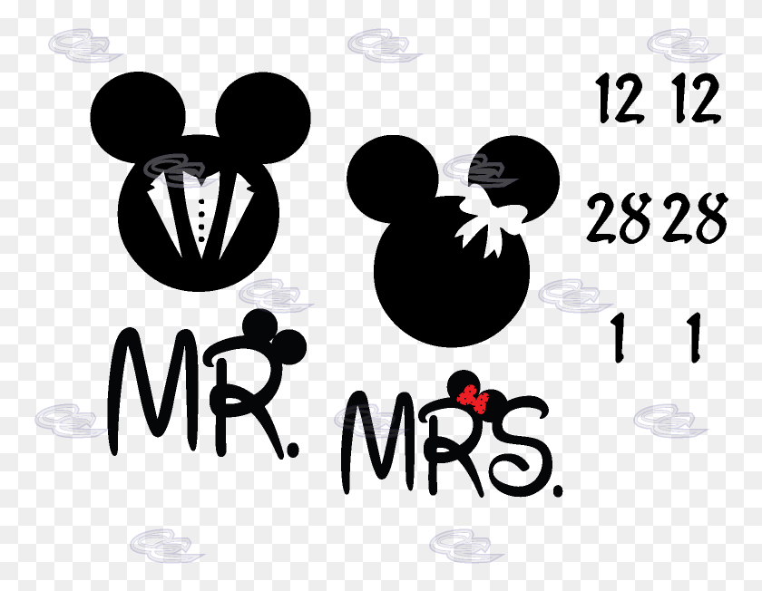 766x592 Funny Bride And Groom Silhouette Mr Y Mrs Vector, Text, Alphabet, Bubble HD PNG Download