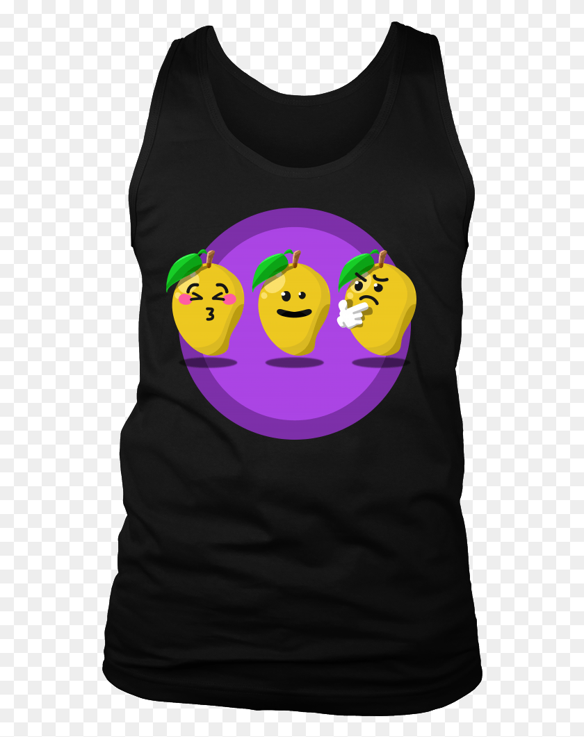548x1001 Funny Cartoon Fruit Feeling Mood Confused Mango Face T Shirt April Girl, Pillow, Cushion, Clothing HD PNG Download