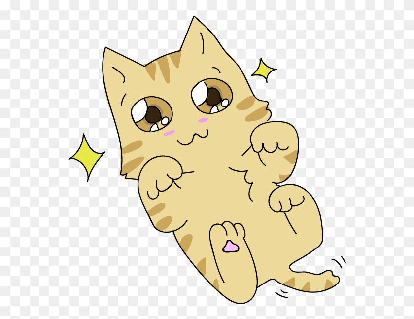 565x587 Funny Cat Emoji Stickers Messages Sticker 3 Cat Emotes, Pet, Animal, Mammal HD PNG Download