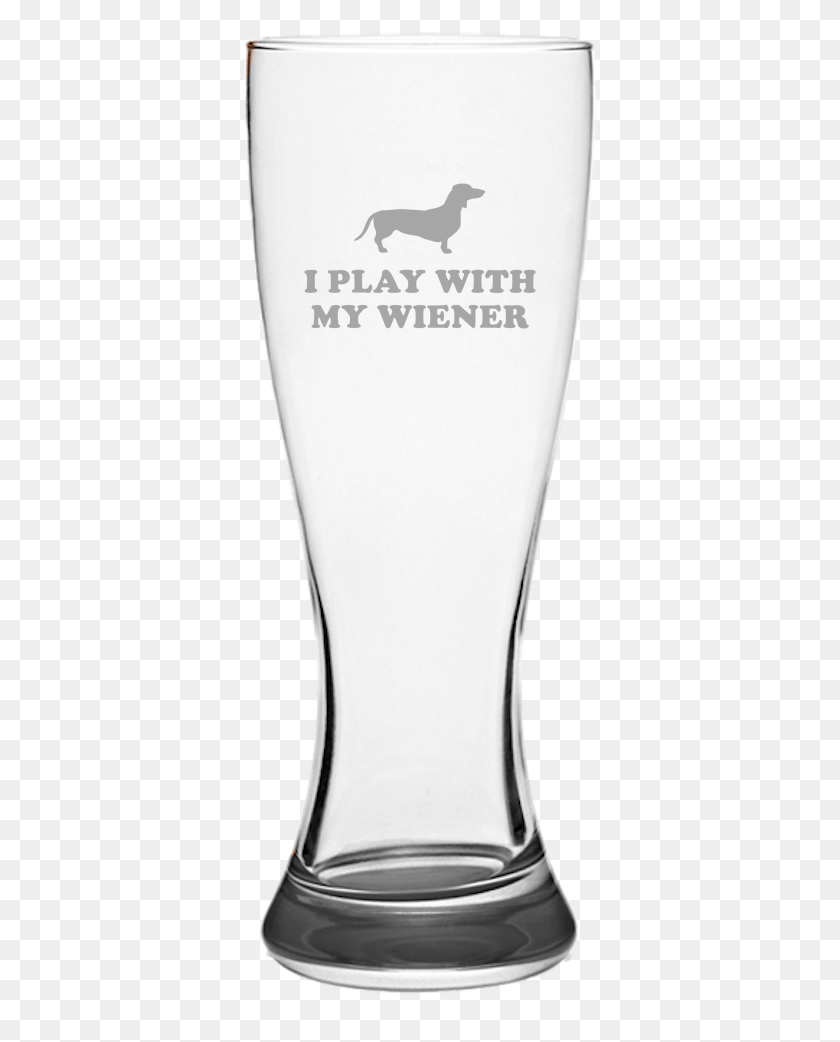 356x982 Funny Dachshund Pilsner Glass Pint Glass, Beer Glass, Beer, Alcohol HD PNG Download