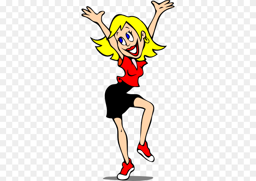306x594 Funny Dancing Cliparts, Person, Face, Head, Performer Transparent PNG