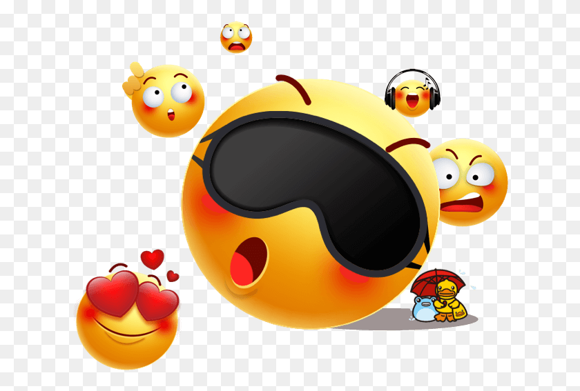 632x507 Funny Emoji Transparent Funny Emoji, Toy, Angry Birds, Pac Man HD PNG Download