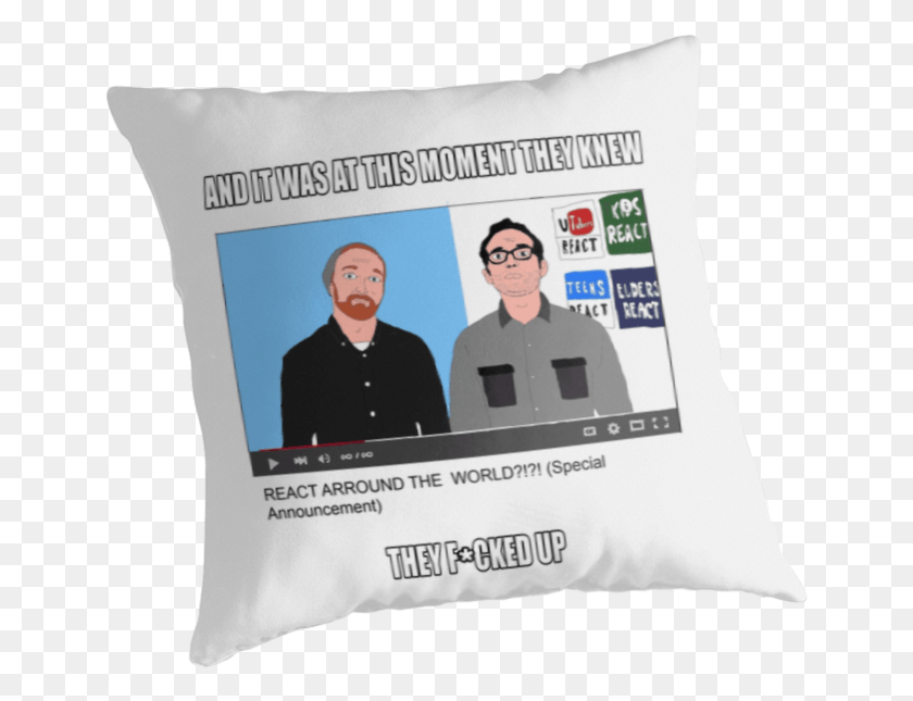 649x585 Funny Finebros Meme By Juaco Throw Pillow, Cojín, Persona, Humano Hd Png