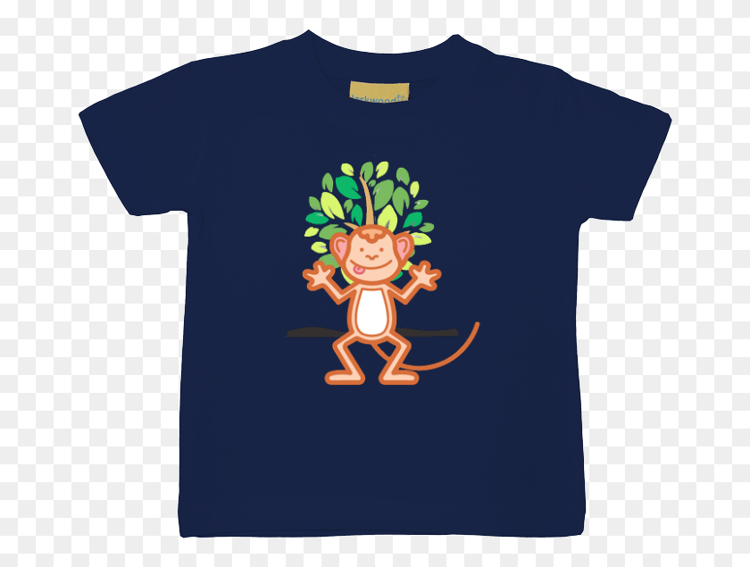 670x575 Funny Monkey Baby T Shirt Cartoon, Clothing, Apparel, T-Shirt Descargar Hd Png