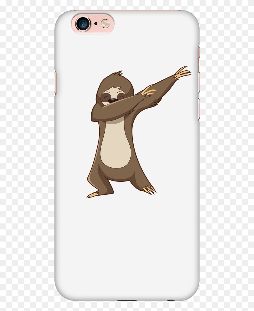 483x970 Funny Sloth Iphone 5 Phone Case Lazy Sloth Themed Cartoon, Mammal, Animal, Wildlife HD PNG Download
