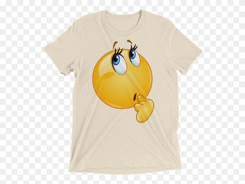 554x572 Funny Wonder Female Emoji Face T Shirt Cow With Headband T Shirt, Clothing, Apparel, T-shirt HD PNG Download