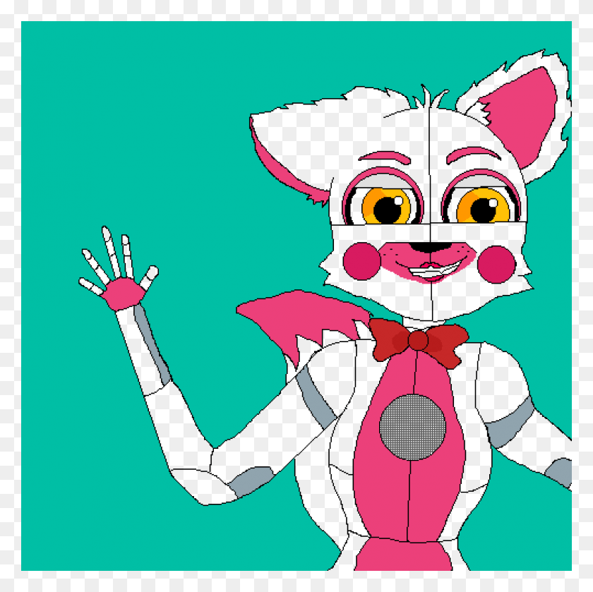 1000x1000 Funtime Foxy Cartoon, Person, Human, Pirate HD PNG Download