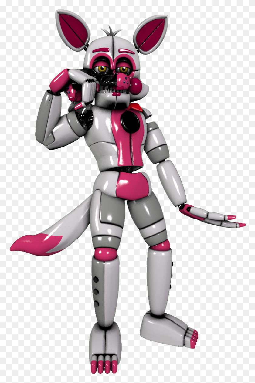 787x1213 Funtime Foxy Fnaf Funtime Foxy Lips, Toy, Robot HD PNG Download