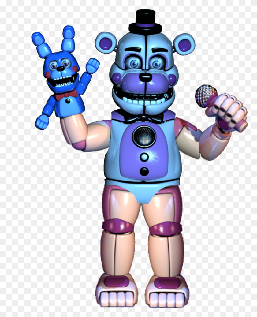 1024x1282 Funtime Freddy Full Body Fnaf Funtime Freddy Full Body, Robot, Toy, Person HD PNG Download
