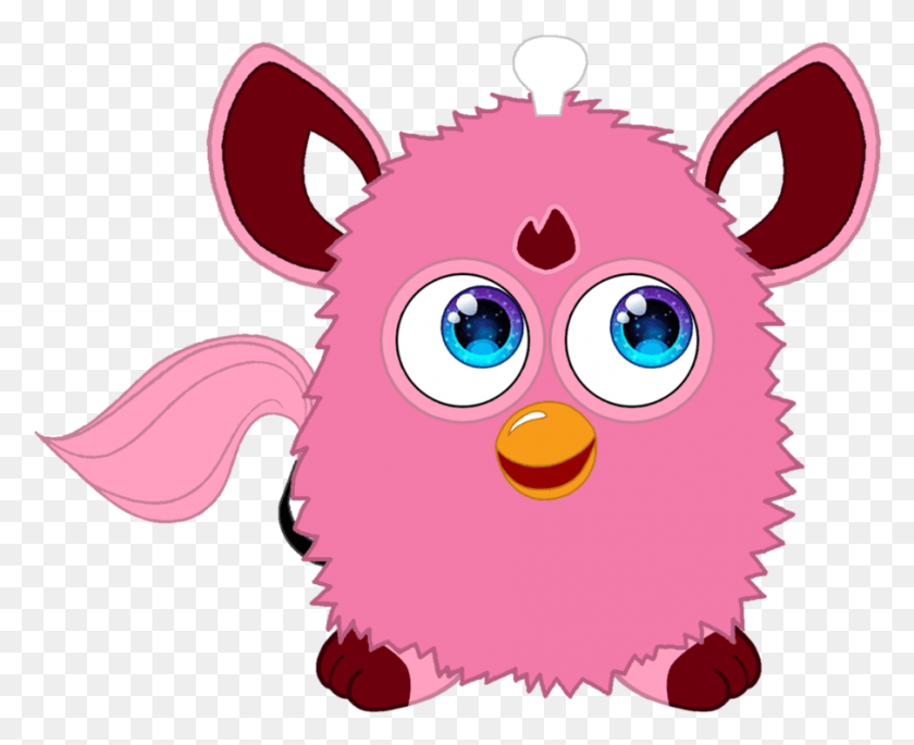 906x726 Furby Connect By Ffgofficial Furby Drawing, Mammal, Animal, Pig HD PNG Download
