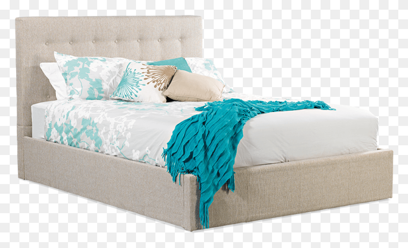 973x564 Furniture Wa Western Teal Bed Transparent, Bedroom, Room, Indoors HD PNG Download