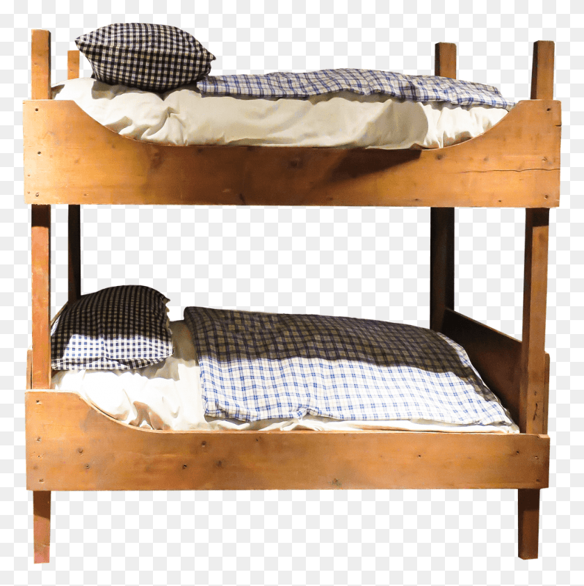 972x975 Мебель Деревянная Двухъярусная Кровать Двухъярусная Кровать Png Скачать