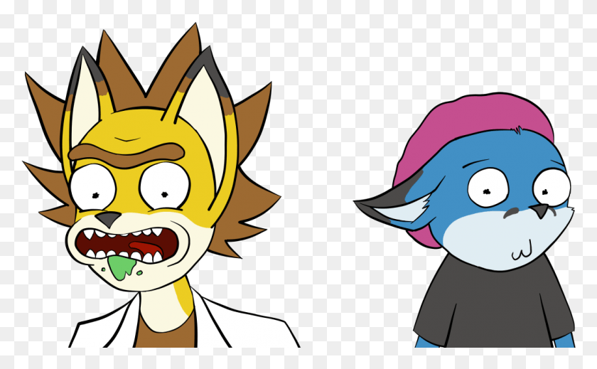 1077x634 Furry Rick And Morty Rick Y Morty Furry, Face, Book, Comics HD PNG Download