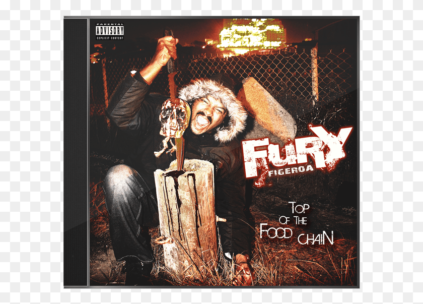 590x543 Fury Figeroa Top Of The Food Chain Poster, Person, Advertisement, Flyer HD PNG Download