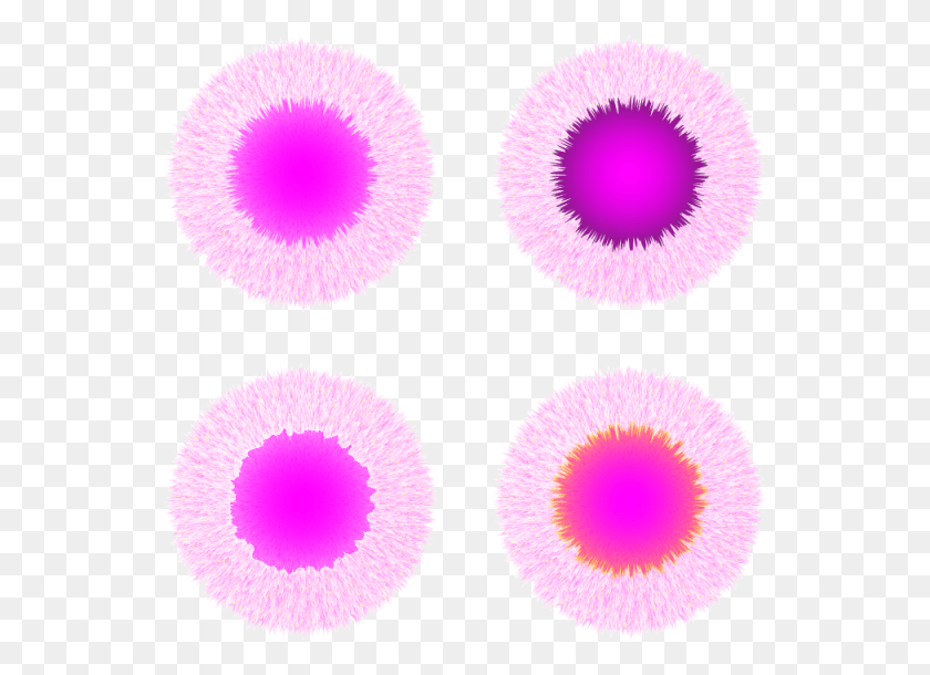 545x550 Fury Round Buttons Button And Vector Circle, Purple, Sponge, Rug HD PNG Download