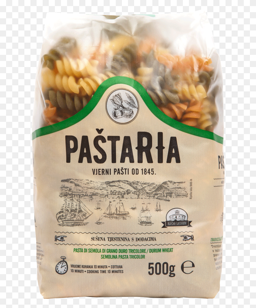 634x951 Fusilli Tri Color Packaging Tjestenina Lazanje, Food, Plant, Cracker HD PNG Download