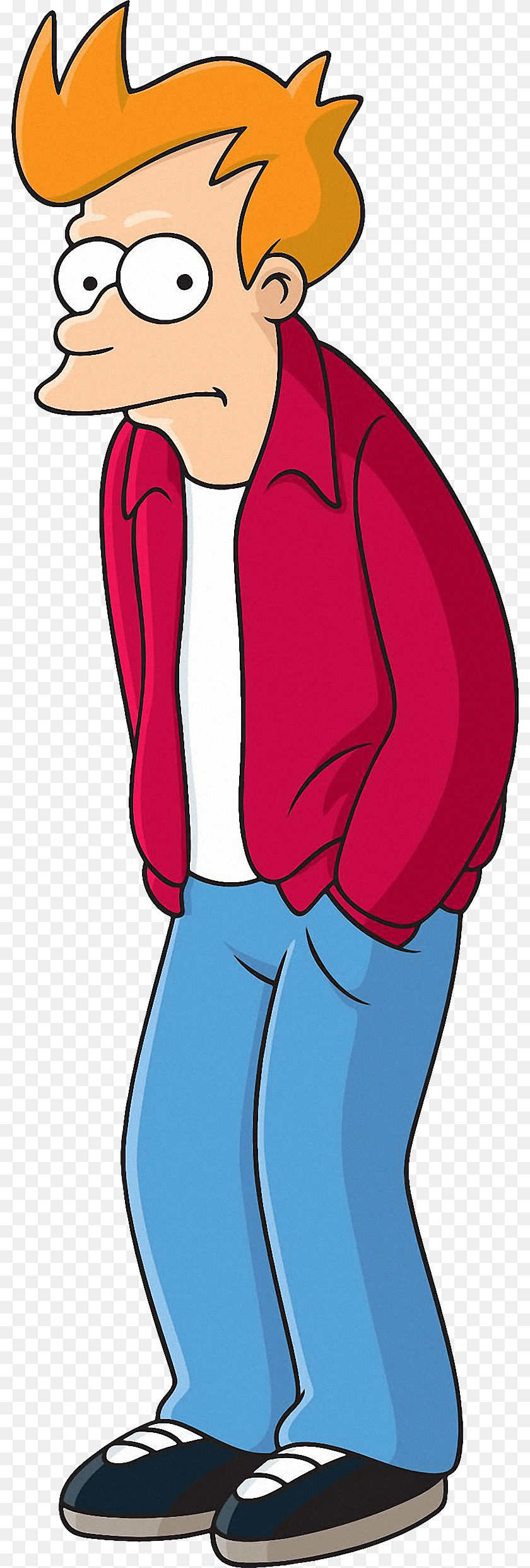 Futurama, Clothing, Pants, Cartoon, Person Sticker PNG