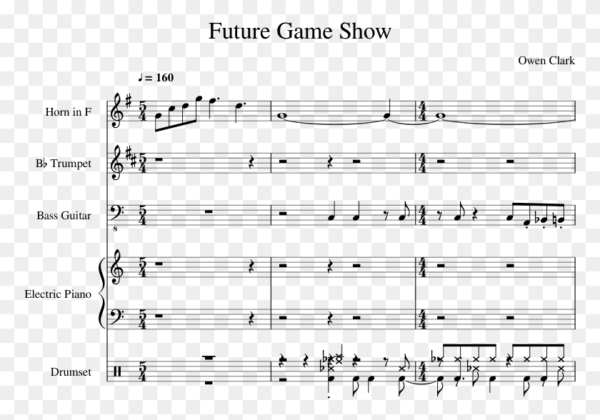 773x528 Future Game Show Sheet Music Composed By Owen Clark Lighting Of The Beacons Sheet Music, Gray, World Of Warcraft HD PNG Download