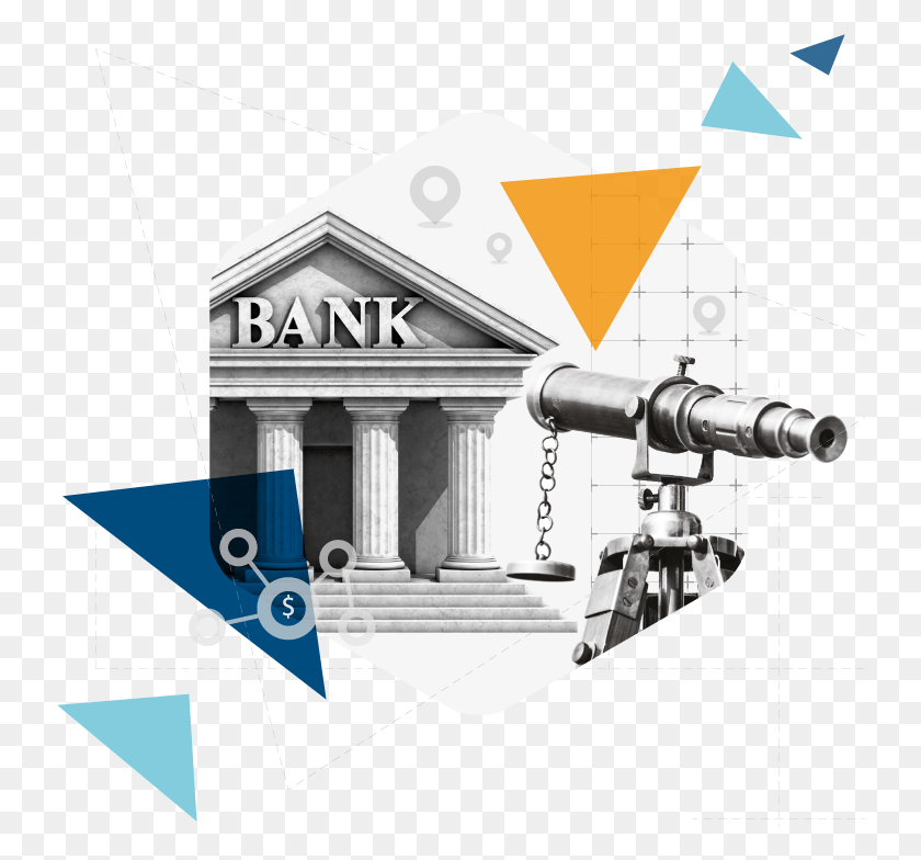 738x724 Future Of The Branch Collage Bank, Architecture, Building, Telescope HD PNG Download