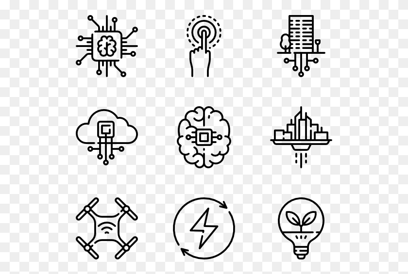 529x505 Future Technology Futurism Icons, Gray, World Of Warcraft HD PNG Download