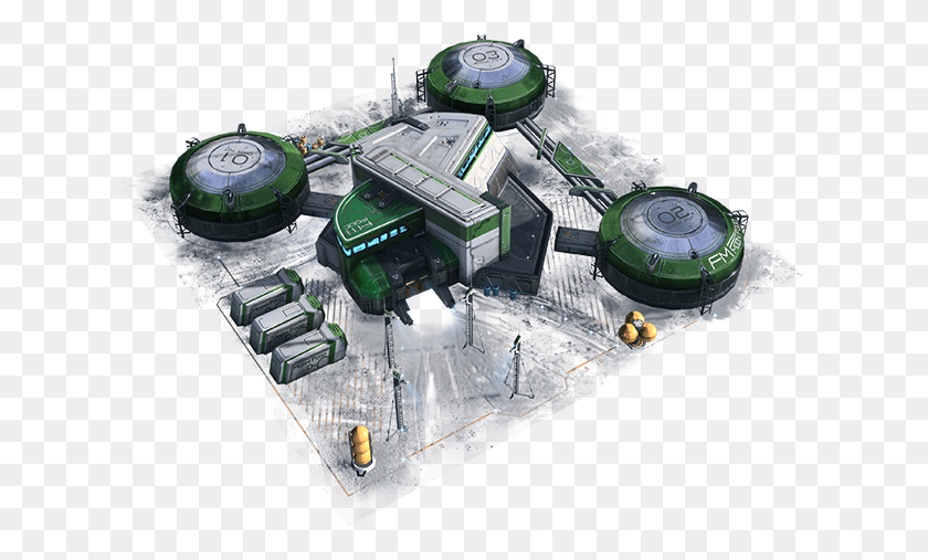 633x447 Futuristic City Electronic Component, Spaceship, Aircraft, Vehicle HD PNG Download